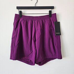 NWT LULULEMON ULTP Ultra Purple Pace Breaker Shorts 7" Linerless Men's XL